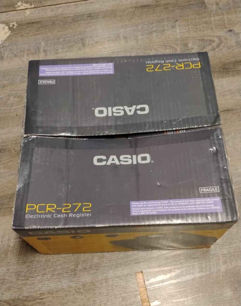 Casio Electronic Cash Register pcr-272 with keys
